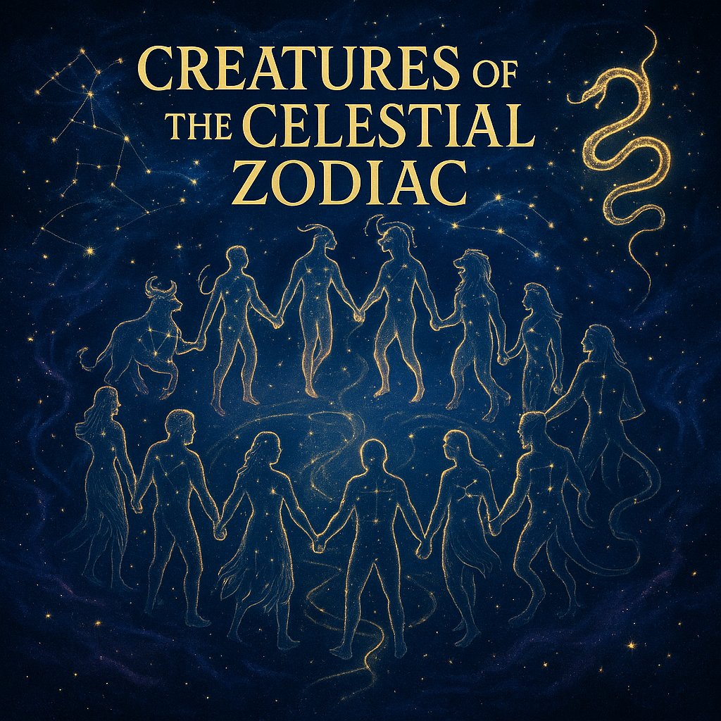 BotanywitFriend's tweet image. Creatures of the Celestial Zodiac today! Dive into 13 zodiac personalities brought to life in song, plus a universal finale uniting them all under One Sky.

 botanywithfriends.bandcamp.com/album/creature…

#CinematicOrchestral #Mythcore #SpaceFantasy #Dreamwave #EpicStorytelling