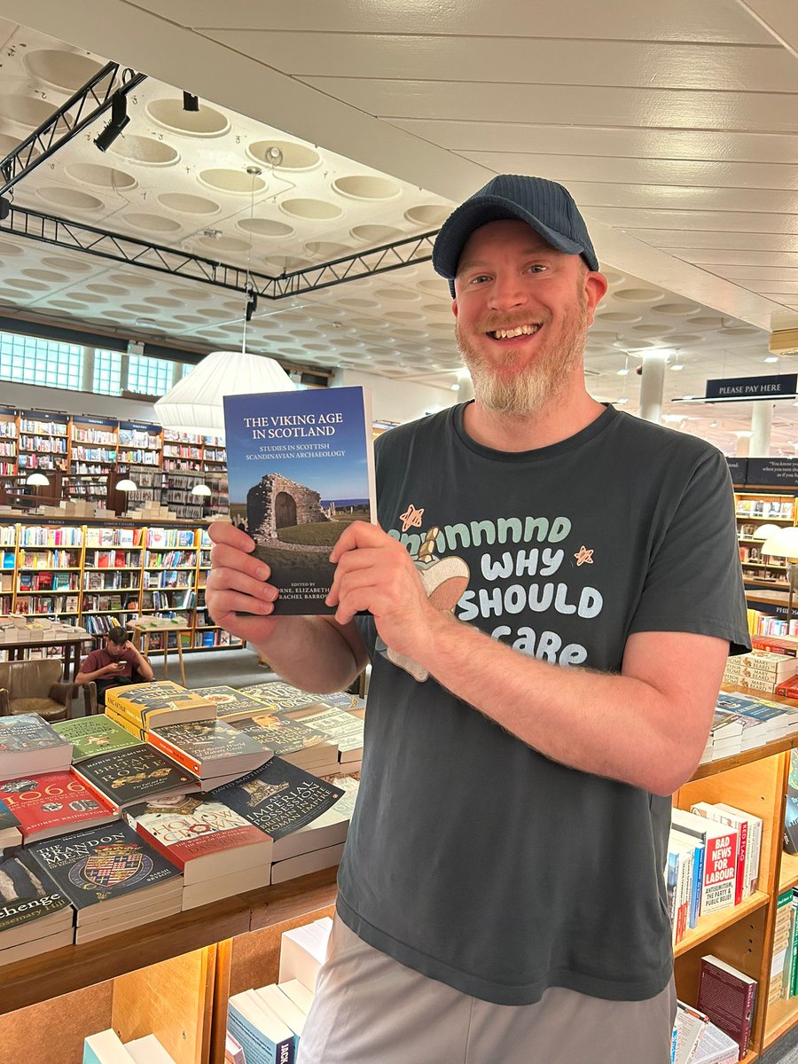 Dr Tom Horne, Viking Academic (@hornesupremacy) on Twitter photo When you see one of your books in <a href="/blackwelloxford/">Blackwell's, Oxfordโs Bookshop</a>, thanks to a lovely shop assistant!
๐ The Viking Age in Scotland (Eds. Horne, Pierce, Barrowman <a href="/EdinburghUP/">Edinburgh University Press</a>) When you see one of your books in <a href="/blackwelloxford/">Blackwell's, Oxfordโs Bookshop</a>, thanks to a lovely shop assistant!
๐ The Viking Age in Scotland (Eds. Horne, Pierce, Barrowman <a href="/EdinburghUP/">Edinburgh University Press</a>)