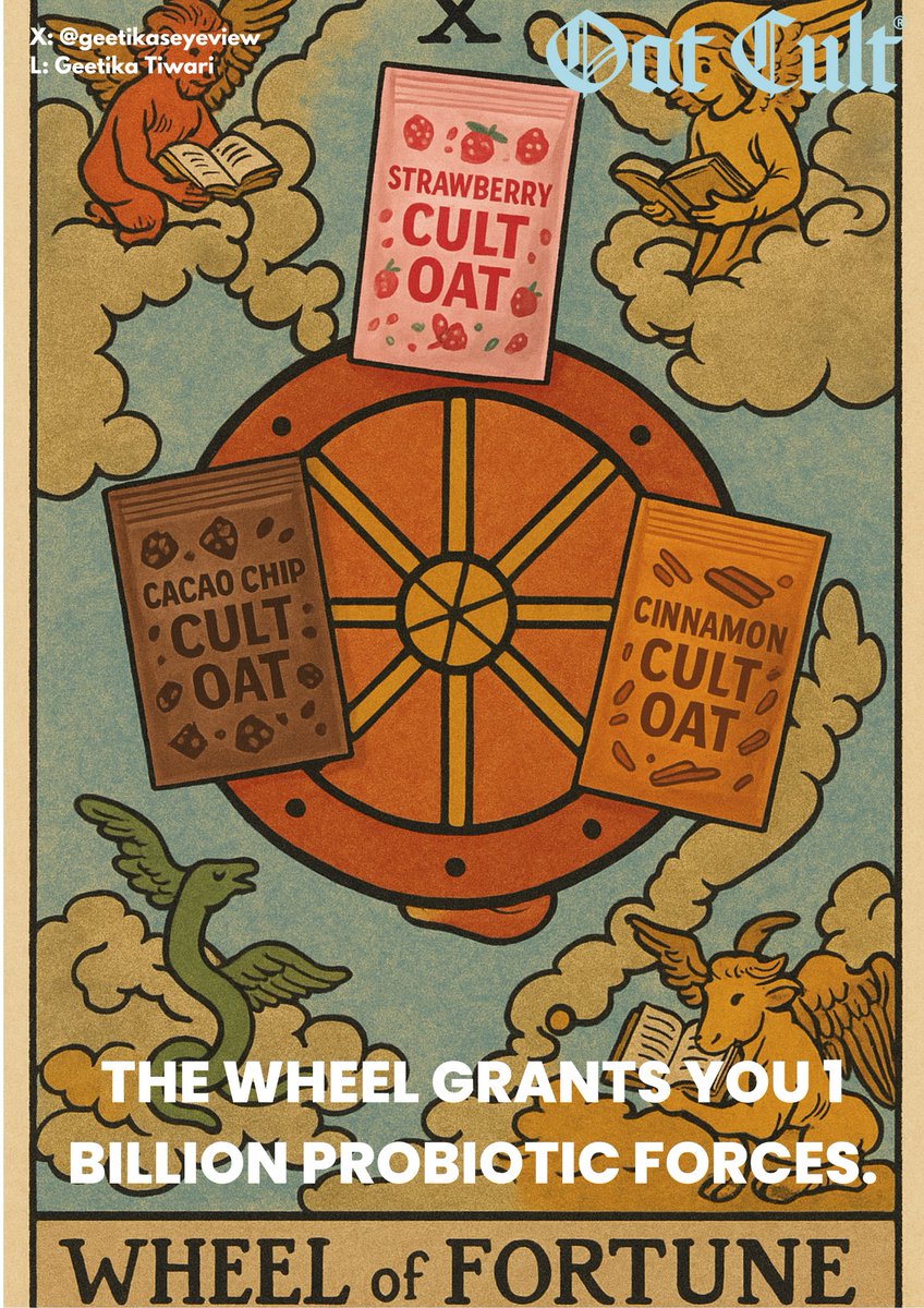 A fun series for today's <a href="/OneMinuteBriefs/">One Minute Briefs ⏱️</a> 
#OatCult 
oatcult.com