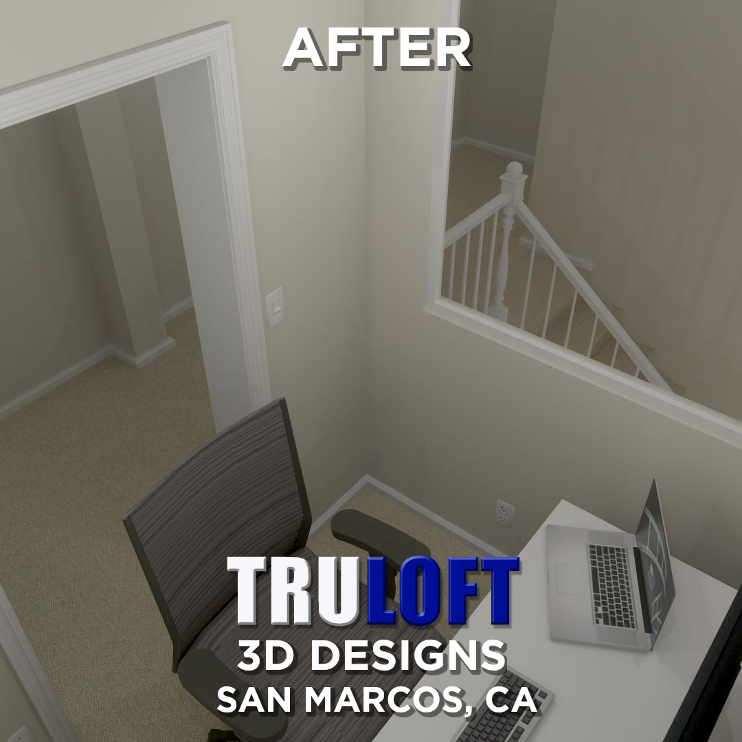TruPlans's tweet image. Small ceiling space? Still usable!
We squeezed in a full home office 🧑‍💻📚
3D Designs let you see it before we build it 📐
✅ Smart vertical space use
✅ No footprint increase
#highceilingconversion #roomaddition #homeoffice #beforeandafter #3ddesign #smallspacesolutions