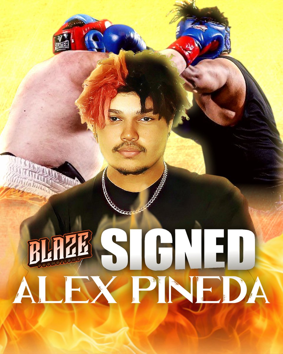 🚨 NEW SIGNEE ALERT 🚨

We would like to welcome <a href="/alex_pineda8285/">XANDER‼️</a> (2-0, 2KOs) to the Blaze roster!