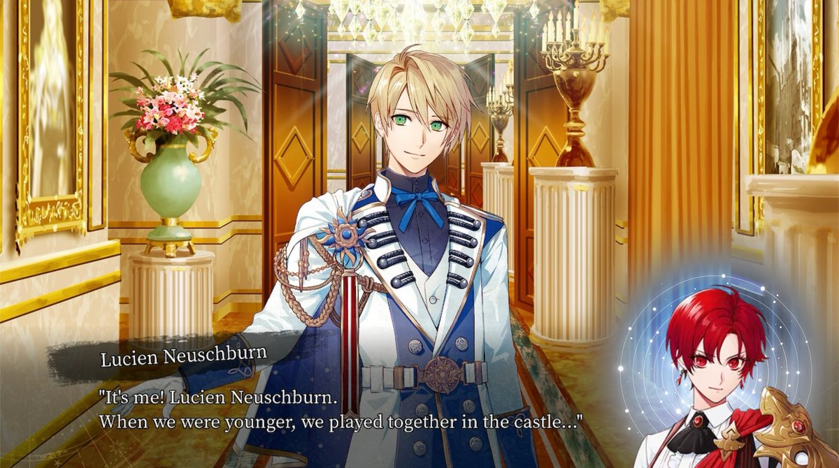 cheriemalice's tweet image. Made edits to prove my point that having the mc in the corner of the screen should be mandatory in otome games it changes everything!! (In some cases maybe it’s better to not see her but I really think that seeing MC’s expressions changes a lot)🫡