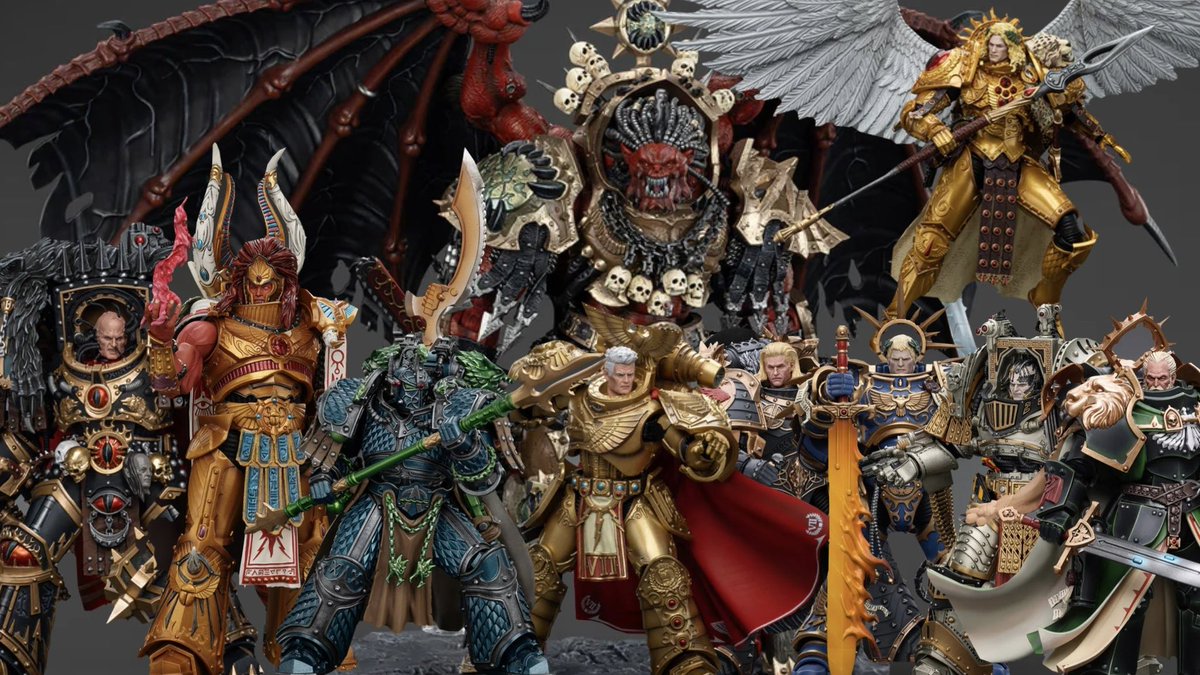 Current Primarchs available now.
Who do you want to see next?