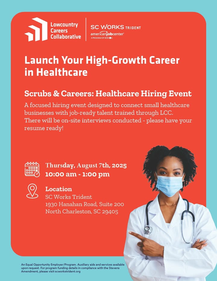 Reminder- Join us TOMORROW! Healthcare Hiring Event Alert! On-site interviews, bring your resume!