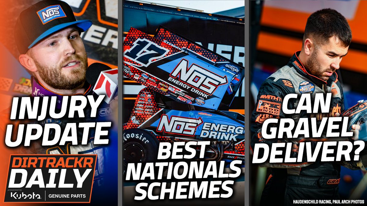 It's Knoxville Nationals time, and we'll talk format, the first prelim night, who to watch, who's got pressure on them, we'll react to Nationals paint schemes, and a lot more.

Tune in!

📺 youtu.be/dxHWg94LinI
🎧 podcasts.apple.com/us/podcast/dai…
📰 dirtrackr.com/daily/1401