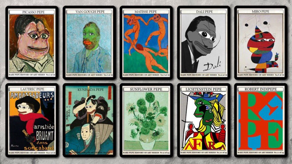 Rare Pepe is Fine Art