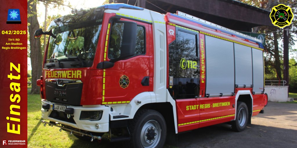 +++ Tragehilfe - 06.08.2025 - 09:08 Uhr +++     

Weitere Informationen zu diesem Einsatz und alle weiteren Einsatzberichte finden Sie auf unserer Website unter: ff-regis-breitingen.de 

#imEINSATZfürREGISBREITINGEN #WIRfürREGISBREITINGEN #RegisBreitingen112
*mt