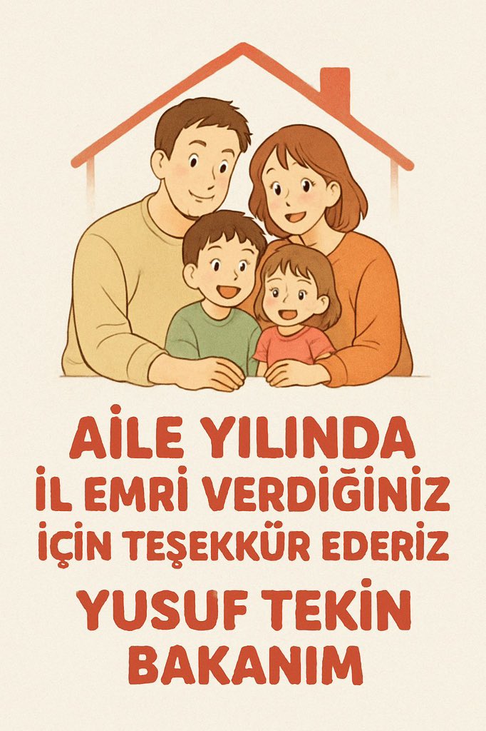 Aile yılı aileleri birleştirince tam oldu. Teşekkürler Bakanım <a href="/Yusuf__Tekin/">Yusuf Tekin</a> 

#YusufTekinAileyiKorudu