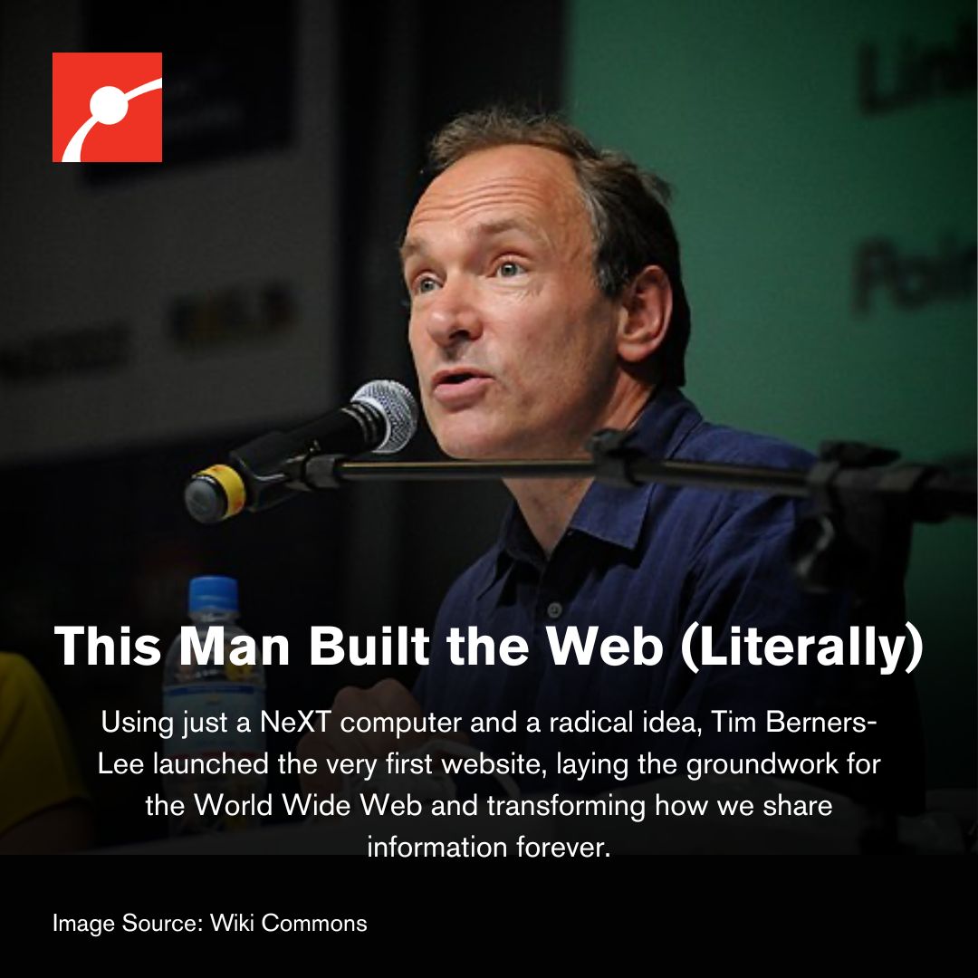 museumofscience's tweet image. How different would your day be without the internet? 🌐

#WorldWideWeb #Internet #TimBernersLee