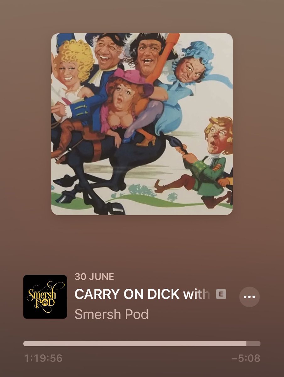 ‘She has a bed post that whittled.’
Best joke of the ep. 😂😂 <a href="/SMERSHPOD/">Smersh Pod</a> <a href="/MrPLitchfield/">Paul Litchfield</a>