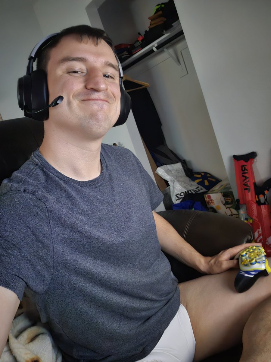 How your brother games after he failed potty training hopefully his online friends don't hear him crinkle