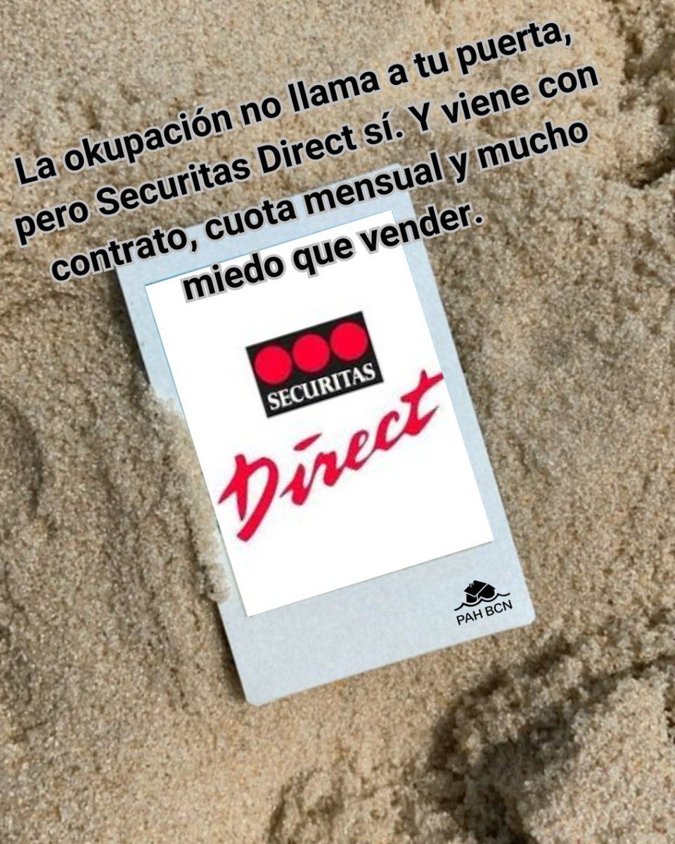 El miedo es una de las emociones que más influyen en el comportamiento y  toma de decisiones de los seres humanos. 

Las empresas de seguridad son  expertas en utilizarlo para aumentar sus beneficios.

catalunyaplural.cat/es/el-negocio-…