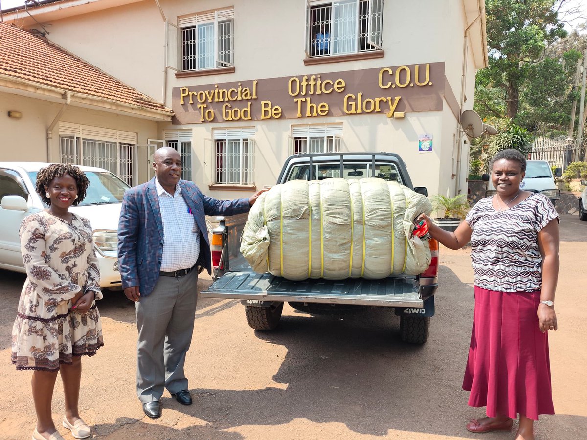Directorate of HCT, Church of Uganda (@hct_direcorate) on Twitter photo 2day, we received 100 baby blankets from <a href="/diocese_kampala/">Diocese of Kampala</a> as a contribution towards <a href="/ChurchofUganda_/">Church of Uganda</a> emergency appeal for Nakivale Refugee settlement. The blankets were received by the Provincial treasurer Mr. Balaam Muheebwa & appreciated the Diocese 4 the wonderful contribution 2day, we received 100 baby blankets from <a href="/diocese_kampala/">Diocese of Kampala</a> as a contribution towards <a href="/ChurchofUganda_/">Church of Uganda</a> emergency appeal for Nakivale Refugee settlement. The blankets were received by the Provincial treasurer Mr. Balaam Muheebwa & appreciated the Diocese 4 the wonderful contribution