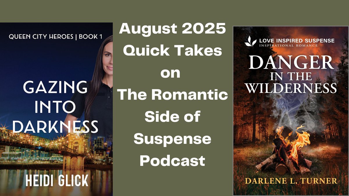 I'm over on the Romantic Side of Suspense podcast sharing with Sarah Smith Hamaker about my upcoming book, Danger in the Wilderness. <a href="/LoveInspiredBks/">LoveInspiredBks</a>  #nationalparkprotectors #thehoytfamily #podcast

sarahhamakerfiction.com/podcast/august…