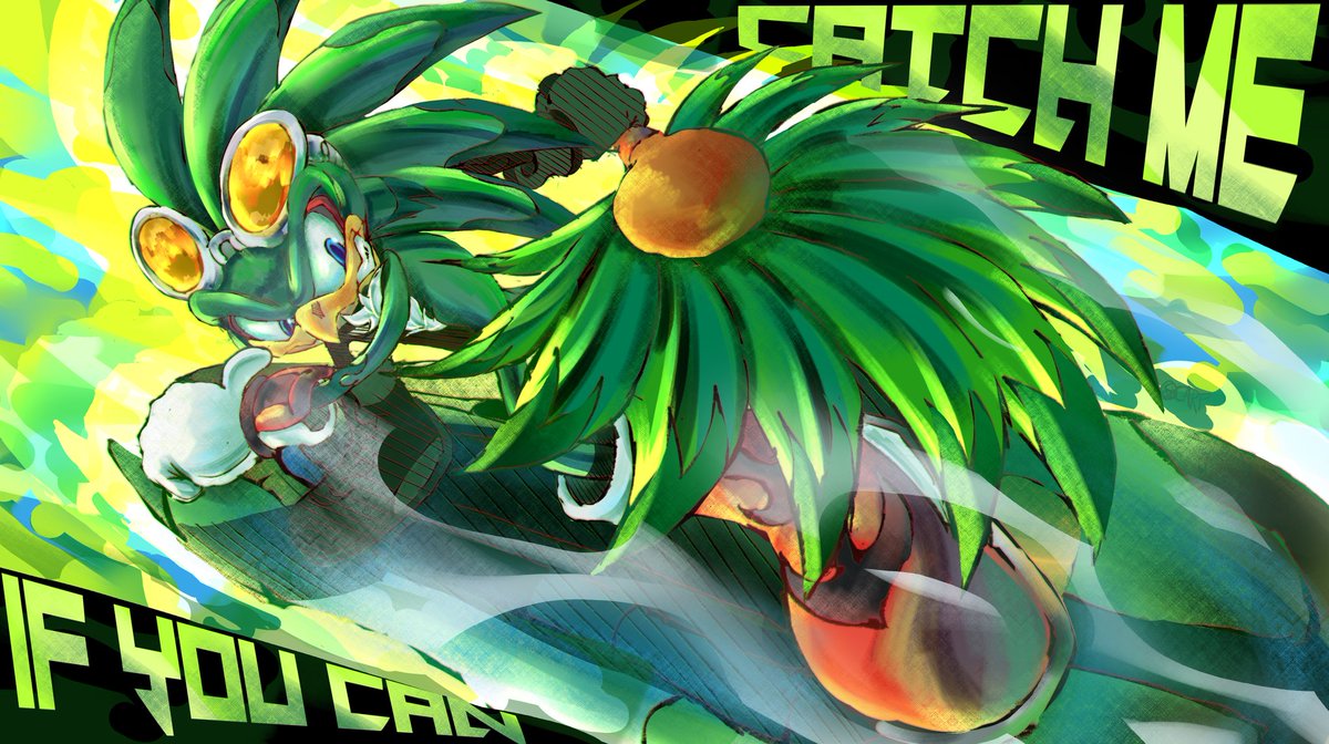 "Hmph! So YOU'RE supposed to be the fastest thing alive?"

Kinda different but whatever.
Enjoy)