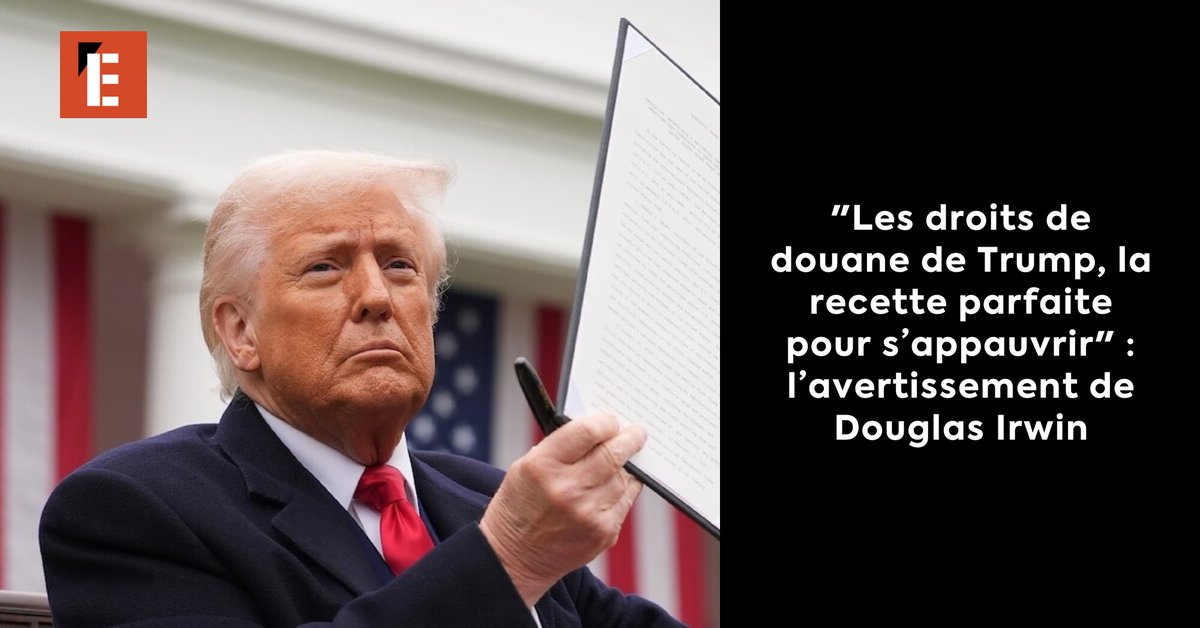 Pour ce spécialiste de l’histoire des politiques douanières américaines, <a href="/D_A_Irwin/">Douglas Irwin</a>, les premiers effets négatifs du protectionnisme de Donald Trump sur l’économie des États-Unis sont déjà visibles. 
➡️ l.lexpress.fr/Fwy
✍️ <a href="/BatGauthey/">Baptiste Gauthey</a>