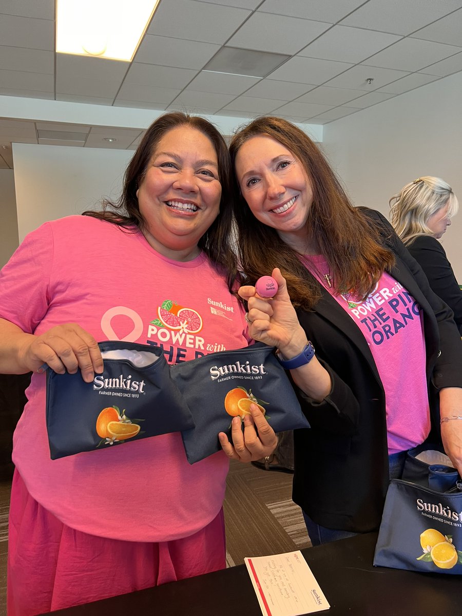We had a great time visiting our friends at <a href="/Sunkist/">Sunkist</a> last month! We started the day with a Breast Cancer Awareness in the Workplace presentation, equipping their employees with critical breast health information. Afterwards, we packed special Sunkist Citrus mini kits to be