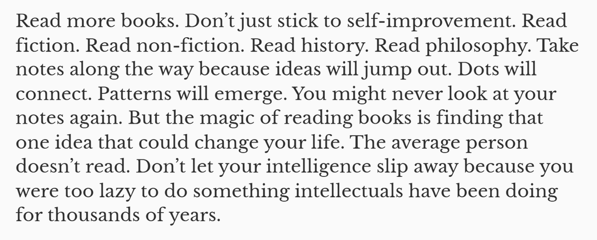 waronweakness's tweet photo. Smart people read books https://t.co/Bsz573hzDX