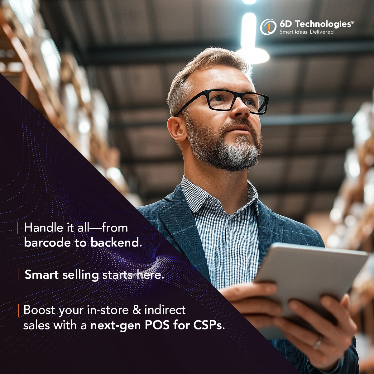 6dtechnology's tweet image. One POS. Total control.
From sales to SIMs, manage every touchpoint with ease.
Retail just got smarter.

#POSforCSPs #TelecomTech #RetailSimplified #6DTechnologies #6DTech