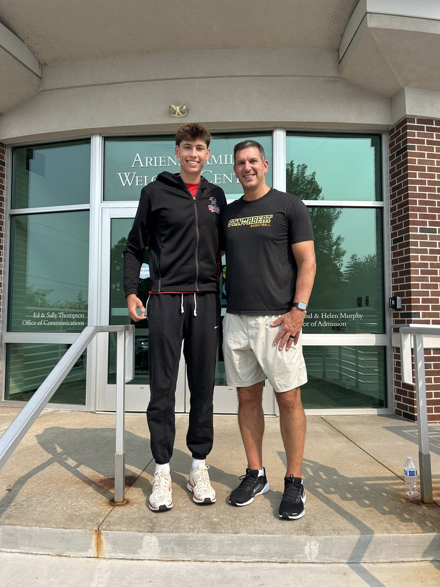 Robbie Angiulli (@rob_angiulli11) on Twitter photo After a great visit on campus and conversation with <a href="/CoachGaryGrzesk/">Gary Grzesk</a>, I am blessed to receive my first D3 offer to continue playing basketball for <a href="/SNCMensBB/">SNC Men's Basketball</a>!
<a href="/Dgjr22/">Daniel Garrett Jr</a> <a href="/WausauEastBBall/">WausauEastBasketball</a> After a great visit on campus and conversation with <a href="/CoachGaryGrzesk/">Gary Grzesk</a>, I am blessed to receive my first D3 offer to continue playing basketball for <a href="/SNCMensBB/">SNC Men's Basketball</a>!
<a href="/Dgjr22/">Daniel Garrett Jr</a> <a href="/WausauEastBBall/">WausauEastBasketball</a>