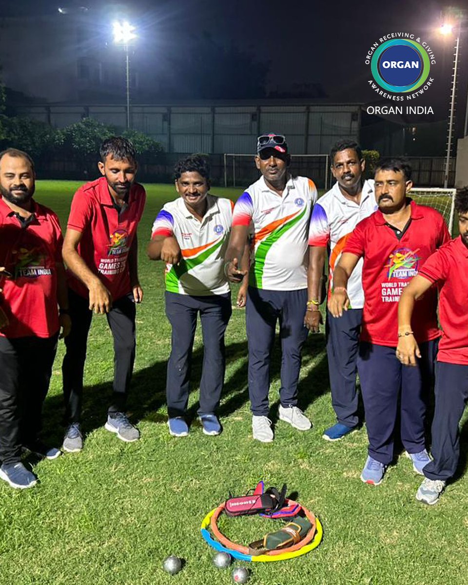 Every jersey tells a story of survival. Every heartbeat, a donor’s legacy. Team India at #WTG2025 isn’t just playing—they’re honoring life, loss &amp; the gift of organ donation. Pledge today at organindia.org 💚 #WorldTransplantGames2025 #organdonationday