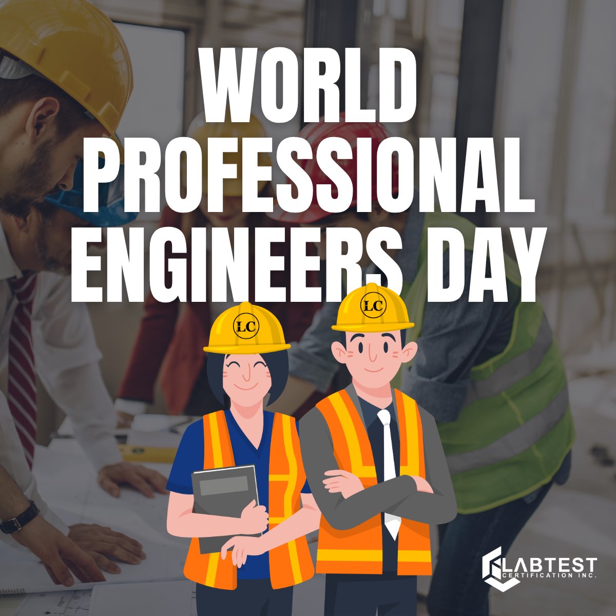LabTestCert's tweet image. Happy #WorldProfessionalEngineersDay!
From HazLoc to high-voltage, engineers help us bring reliable, compliant products to market.
Here’s to the minds behind the innovation.
We appreciate you, today and every day.
#LabTestCertification #EngineeringExcellence