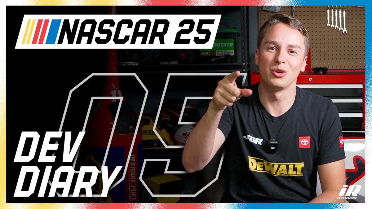 NASCAR 25 Game tweet media
