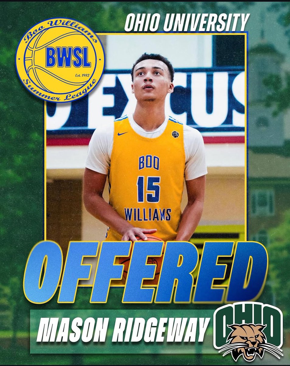 2027 Mason Ridgeway  receives an offer from Ohio University 

🗣️BwslBasketball #bwslmade #nike #nikebasketball #eybl #onlybasketball #bringyourgame #showandprove #elitegame #elitetalent #E16