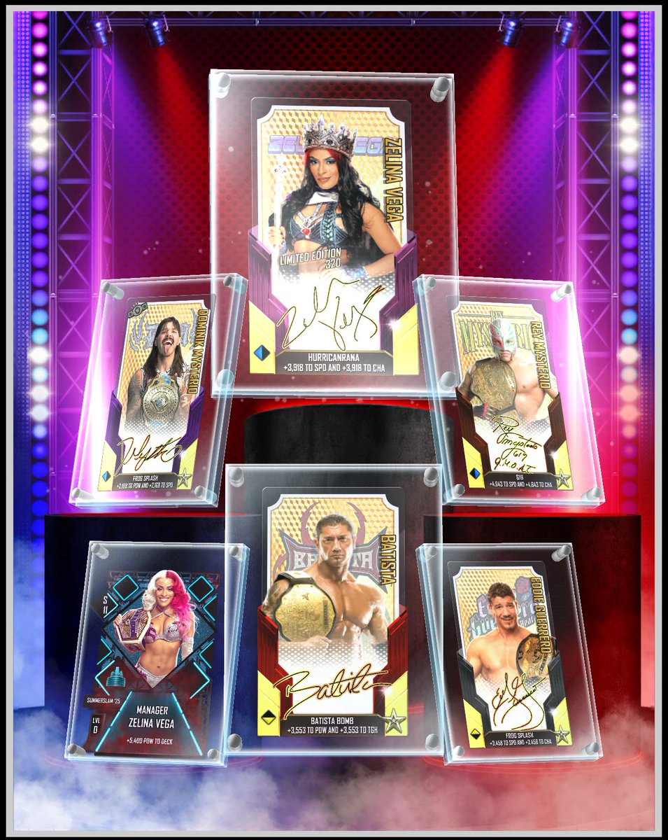 I have not grinded an event in a very long time gosh it’s been years lol 😂 #WWESuperCard