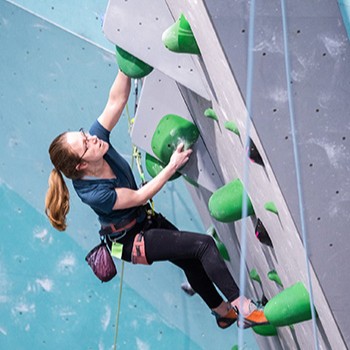 Megan Gleason ’18 first faced her fear of heights in a Beginning Rock Climbing class at Whitman. This past spring, she made her international debut with the U.S. team, placing 5th at the World Cup in Salt Lake City! 💪

See the full story: bit.ly/4lXA3yx