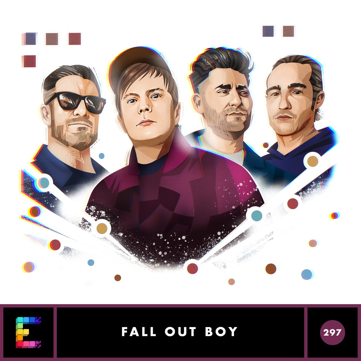 falloutboy's tweet image. 20 years later and it still hits. the story behind “sugar, we’re goin down,” straight from patrick. listen to the full breakdown with Hrishikesh Hirway on @SongExploder  🖤 songexploder.net/fall-out-boy