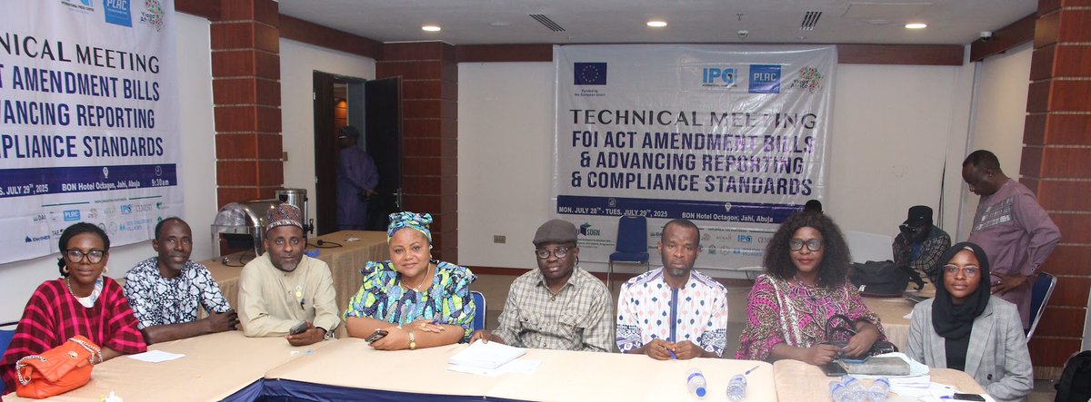 Int. Press Centre (@ipcng) on Twitter photo <a href="/IPCng/">Int. Press Centre</a>, <a href="/PLACNG/">PLAC</a> & <a href="/YIAGA/">Yiaga Africa</a>, with support from <a href="/EUinNigeria/">EU in Nigeria 🇪🇺🇳🇬</a> 🇪🇺, held a 2-day session in Abuja to review FOI Act Amendment Bills. Gov’t, media, law & civil society joined to advance transparency & democratic governance in Nigeria 🇳🇬. Full communique: tinyurl.com/3c352e4h <a href="/IPCng/">Int. Press Centre</a>, <a href="/PLACNG/">PLAC</a> & <a href="/YIAGA/">Yiaga Africa</a>, with support from <a href="/EUinNigeria/">EU in Nigeria 🇪🇺🇳🇬</a> 🇪🇺, held a 2-day session in Abuja to review FOI Act Amendment Bills. Gov’t, media, law & civil society joined to advance transparency & democratic governance in Nigeria 🇳🇬. Full communique: tinyurl.com/3c352e4h