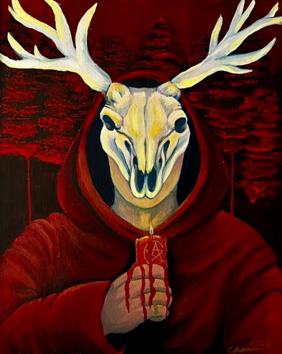 Art of the Day: "Demon Ritual". Buy at: ArtPal.com/destindraws?i=…