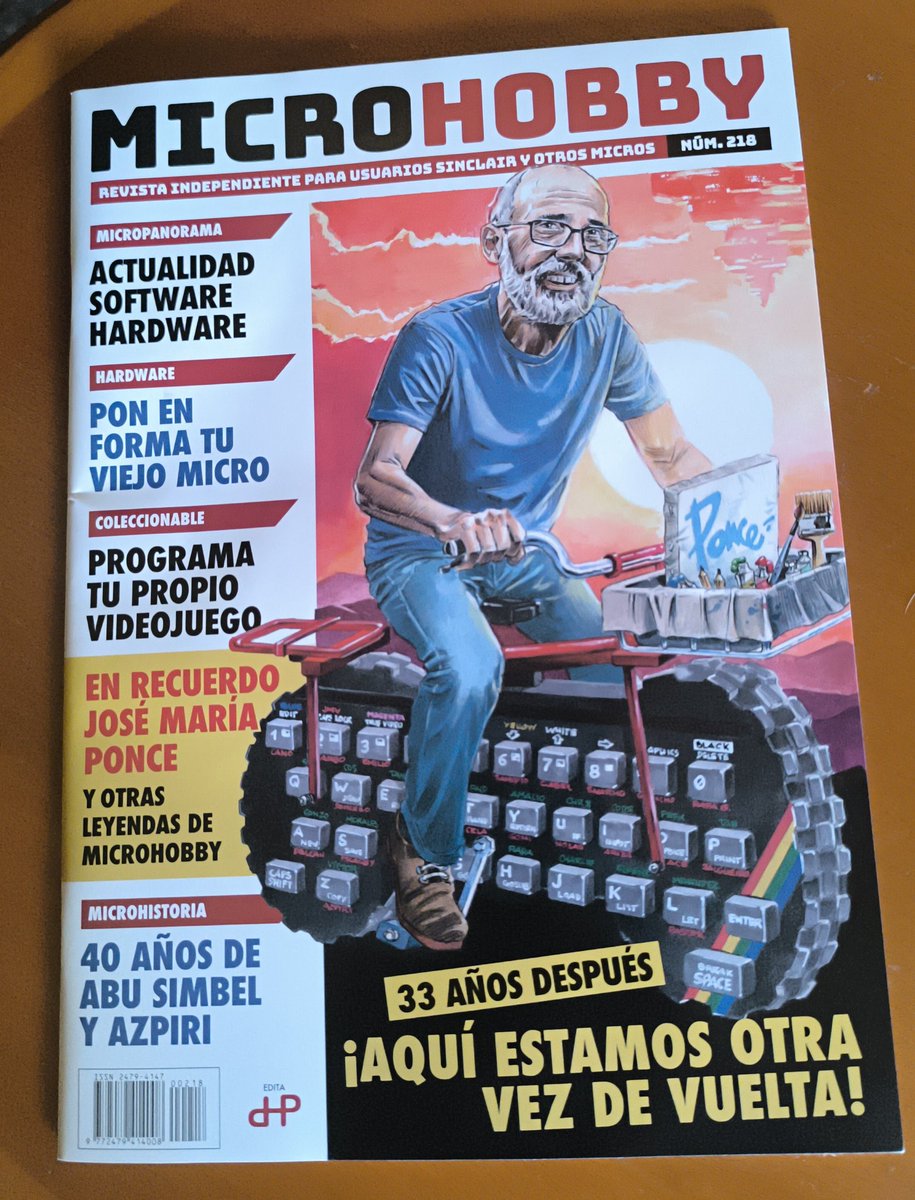 Sí, la he comprado, es más, estoy suscrito, y para los que vayáis a decir que es postureo, ya sabéis lo que podéis hacer con el verbo comer y el sustantivo huevos. La he comprado porque está de puta madre y porque se nota que está hecha por profesionales, no como otras cosas...🚀