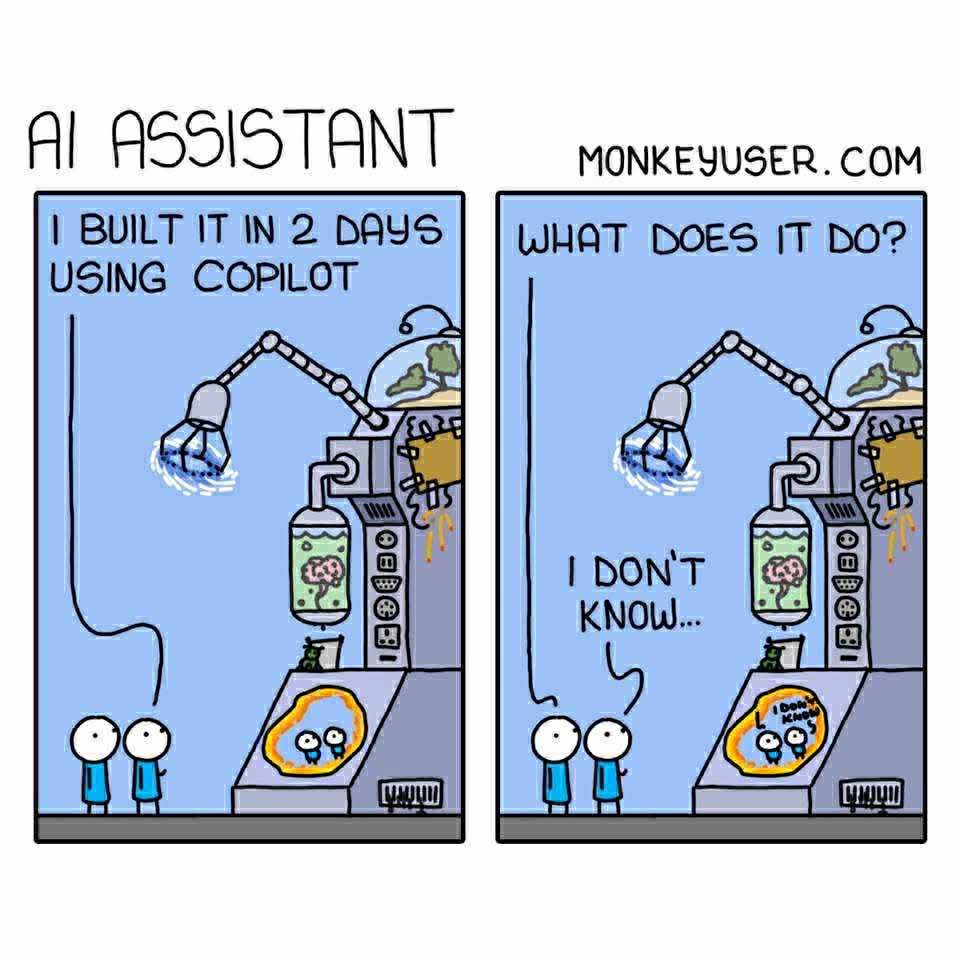 Mikhailov_Dim's tweet image. 🚀 Built my app on Lovable.dev in 2 days.
🤖 “Look, I made this!”
— “What does it do?”
— “Burns credits and spawns bugs… but FAST!”
#AI #nocode #startuplife