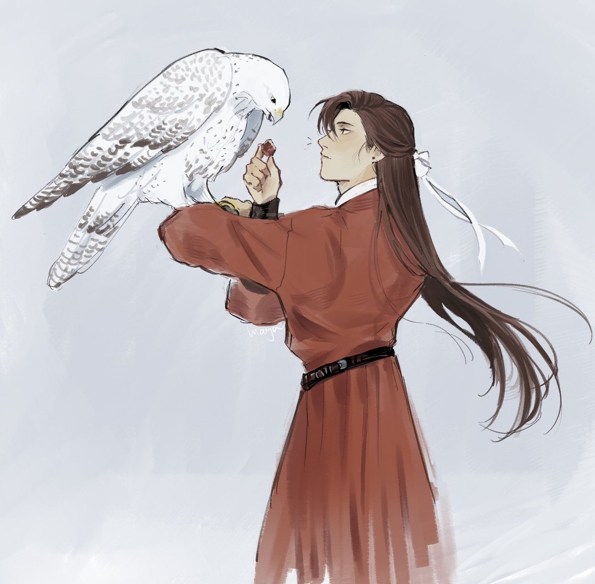 some practice lanzhous, featuring meng because the urge to draw them together is too strong #qjj #将进酒