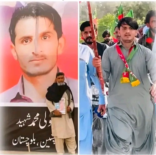 Syed Abdullah PTIⁱᴾⁱᵃⁿ (@syedabdullapti) on Twitter photo تصویر میں نظر آنے والا نوجوان کوئ اور نہیں بلوچستان ضلع پشین کا26 نومبر کو شہید ہونے والا کارکن شہید ولی محمد کا بھائ ہے یہ شہید ہوا والد نے دوسرا بیٹا بیج دیا یہ محبت صرف خان صاحب کے حصے میں آئی ہیں۔ <a href="/AghajaffarPTI/">Agha Jaffar 🎙️</a> #پرامن_ملک_گیر_تحریک <a href="/TeamiPians/">Team Insafians 𝗣𝗼𝘄𝗲𝗿</a> تصویر میں نظر آنے والا نوجوان کوئ اور نہیں بلوچستان ضلع پشین کا26 نومبر کو شہید ہونے والا کارکن شہید ولی محمد کا بھائ ہے یہ شہید ہوا والد نے دوسرا بیٹا بیج دیا یہ محبت صرف خان صاحب کے حصے میں آئی ہیں۔ <a href="/AghajaffarPTI/">Agha Jaffar 🎙️</a> #پرامن_ملک_گیر_تحریک <a href="/TeamiPians/">Team Insafians 𝗣𝗼𝘄𝗲𝗿</a>