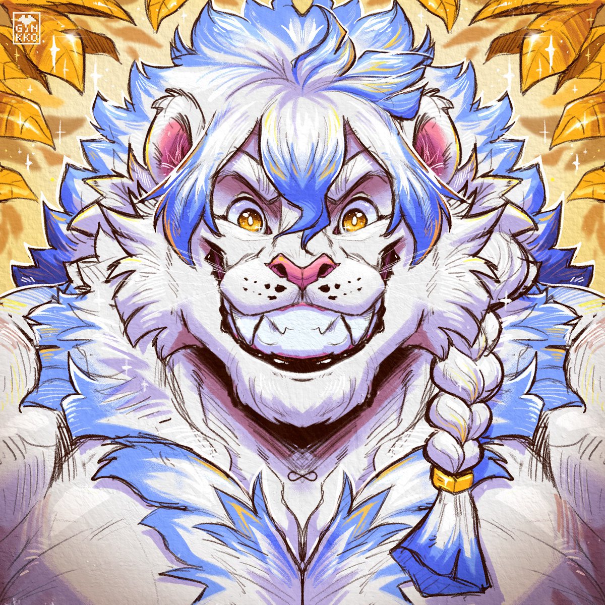 Ginkko (@leaflion_) on Twitter photo Lovely feline smile 💛💙
Commission for <a href="/Haru_the_Lion/">Haru The Lion (Comms Closed)</a>
Thank you so much ! <3 Lovely feline smile 💛💙
Commission for <a href="/Haru_the_Lion/">Haru The Lion (Comms Closed)</a>
Thank you so much ! <3