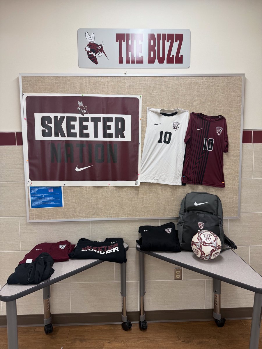 Meet the teacher tonight at The Mesquite high school from 5-7! Make sure to swing by room L209 to meet Coach Thorman and learn more about the lady skeeter soccer program #skeeternation #BeAPest #NoExcuses