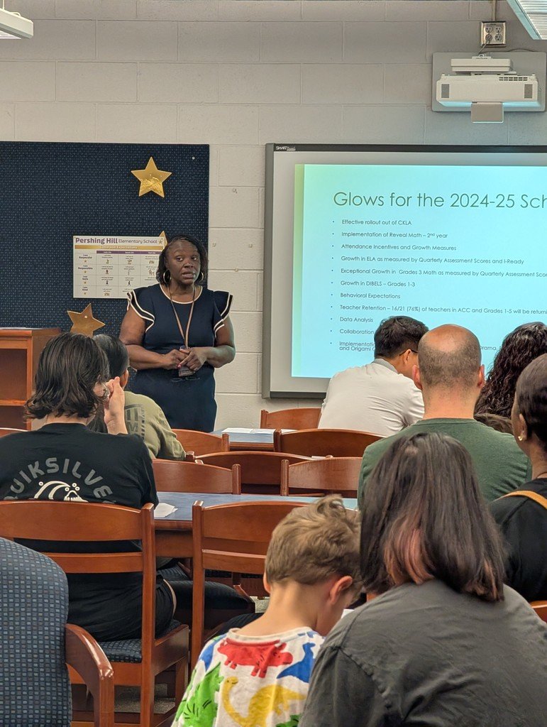 New Student Orientation at Pershing Hill! We were elated to see our new students and families!!!