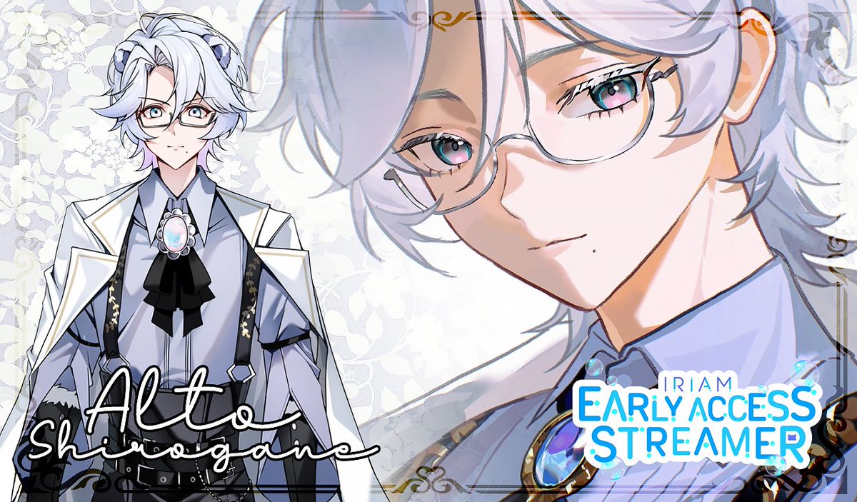 Shirogane Alto 🥈 ☁️【IRIAM US】 (@shiroganealto) on Twitter photo Won't you be my silver lining? ☁️
I’m Alto, and I like to chat about otome games and shoujo/josei with my pearlies (pearl + girlies💅) on <a href="/IRIAM_US/">IRIAM US|Virtual Streaming App</a>! I'll officially be debuting on Saturday August 16th~ Please stop by!
✨🤍 ─────── 🤍✨
#JumpOnIRIAM #IRIAMEarlyAccess Won't you be my silver lining? ☁️
I’m Alto, and I like to chat about otome games and shoujo/josei with my pearlies (pearl + girlies💅) on <a href="/IRIAM_US/">IRIAM US|Virtual Streaming App</a>! I'll officially be debuting on Saturday August 16th~ Please stop by!
✨🤍 ─────── 🤍✨
#JumpOnIRIAM #IRIAMEarlyAccess
