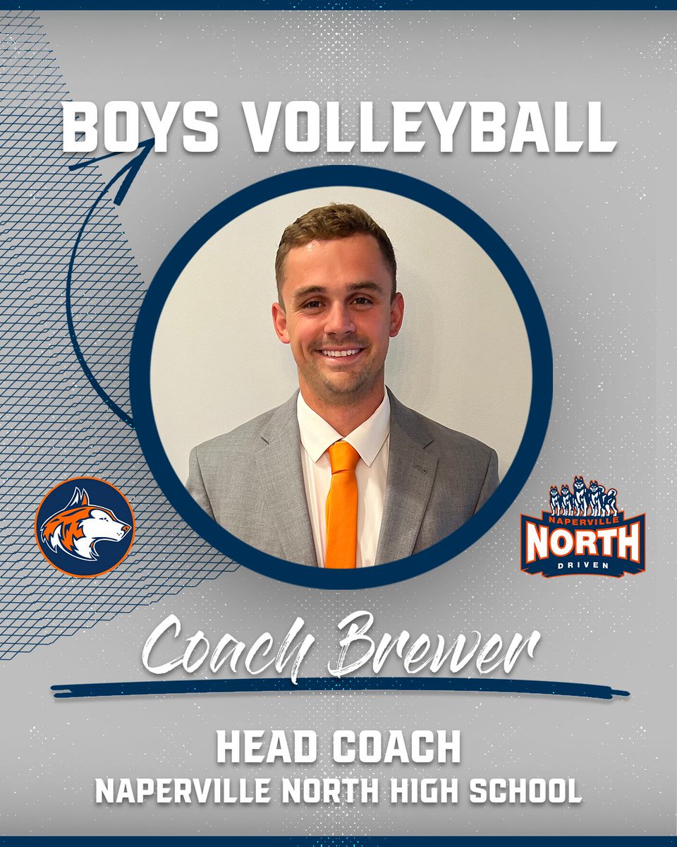 📣 We’re proud to welcome Will Brewer as our next Head Boys Volleyball Coach at Naperville North!

Coach Brewer brings 10+ years of experience developing student-athletes and helping build successful programs at the high school level. His leadership, energy, and commitment to