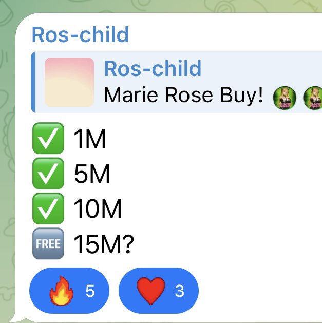 Sweet on the outside, savage on the charts <a href="/spxmarierose/">Marie Rose</a> , congrats child ! 🚀💕
