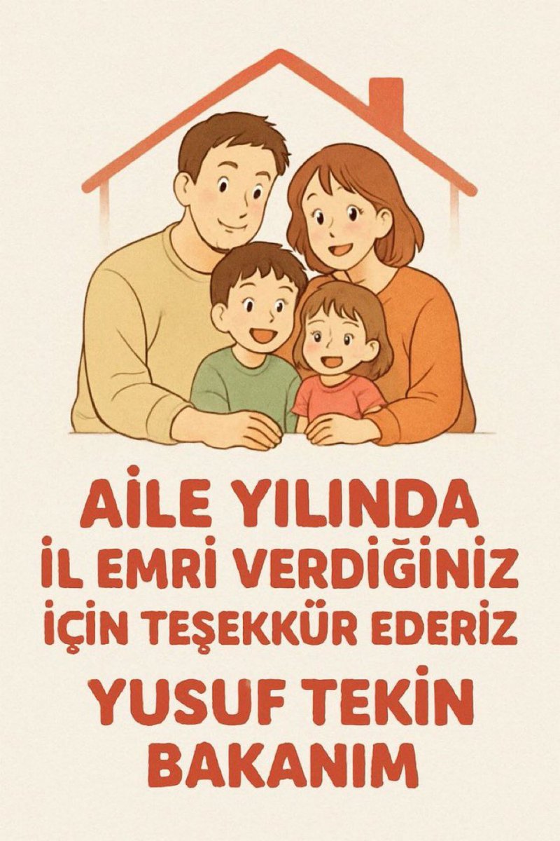 Aile Yılında Öğretmenini mağdur etmeyen Milli Eğitim Bakanımız Sn. <a href="/Yusuf__Tekin/">Yusuf Tekin</a>’e teşekkürlerimizi sunuyoruz (❤️) bırakıyoruz.

Aile Yılında Öğretmenler Aileleriyle beraber.

 #YusufTekinAileyiKorudu