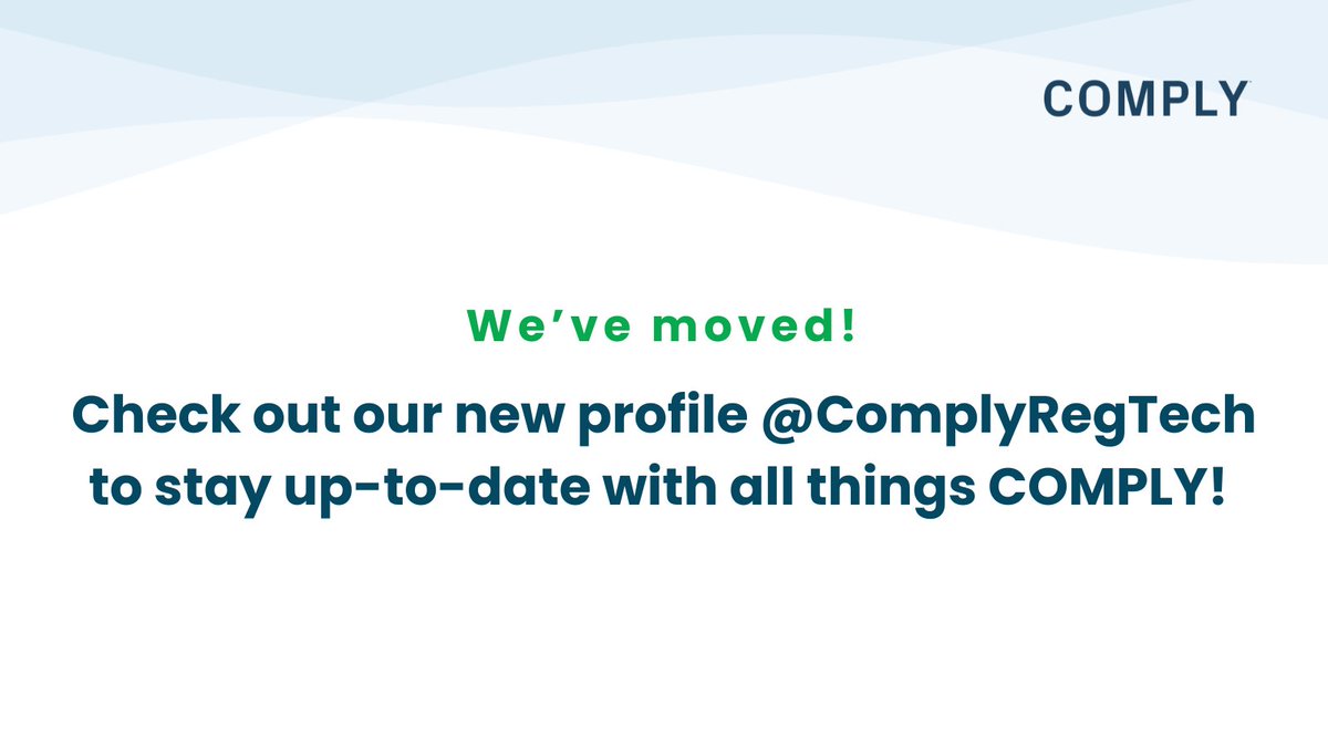 ComplySci (@complysci) on Twitter photo 