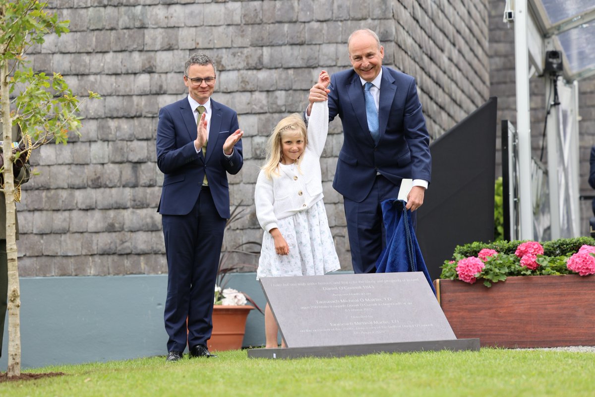 250 years after his birth it is an honour and a duty for us to gather to remember the inspiring story of Daniel O’Connell’s struggle for the rights of all and solidarity between people and nations.