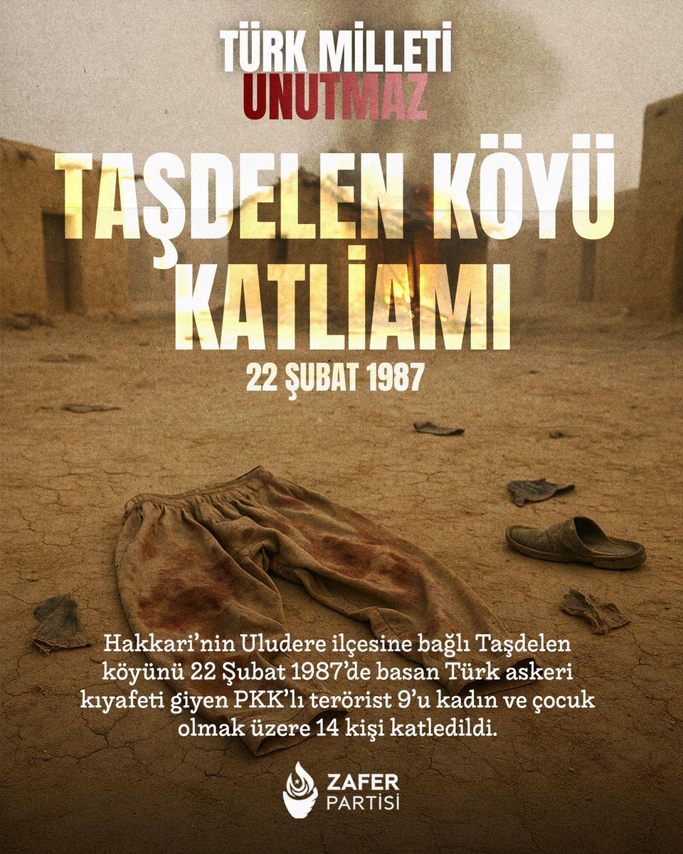 ZP_Edremit's tweet photo. #TürkMilletiUnutmaz
@zaferpartisi @umitozdag @gokhankarataszp @av_tugbay @gokselkarataszp @zaferedremitgen https://t.co/7RgMQwpm58