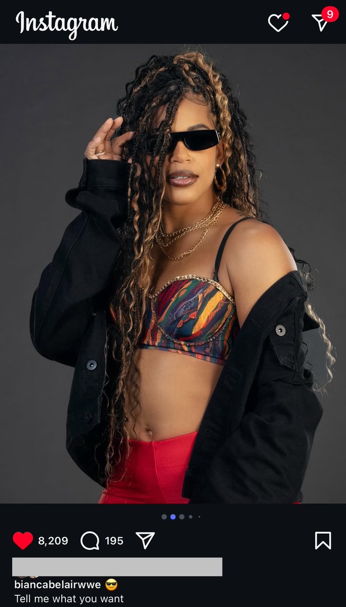 rob | president of the ESTate (@robbelair) on Twitter photo Bianca Belair: tell me what you want?
Me: a 600 day reign with the women’s championship.
<a href="/BiancaBelairWWE/">Bianca Belair</a> Bianca Belair: tell me what you want?
Me: a 600 day reign with the women’s championship.
<a href="/BiancaBelairWWE/">Bianca Belair</a>