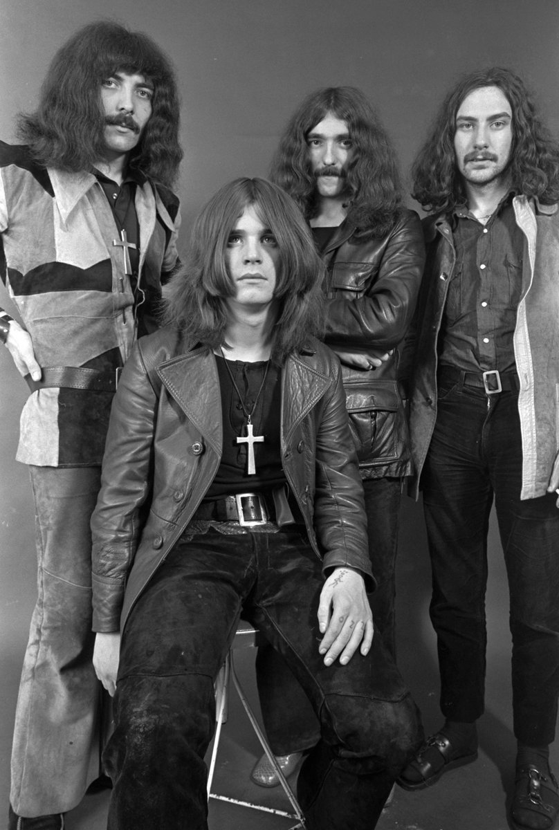 Photomusicrock's tweet image. Black Sabbath pose for a portrait, London, England, 1970. © Chris Walter.