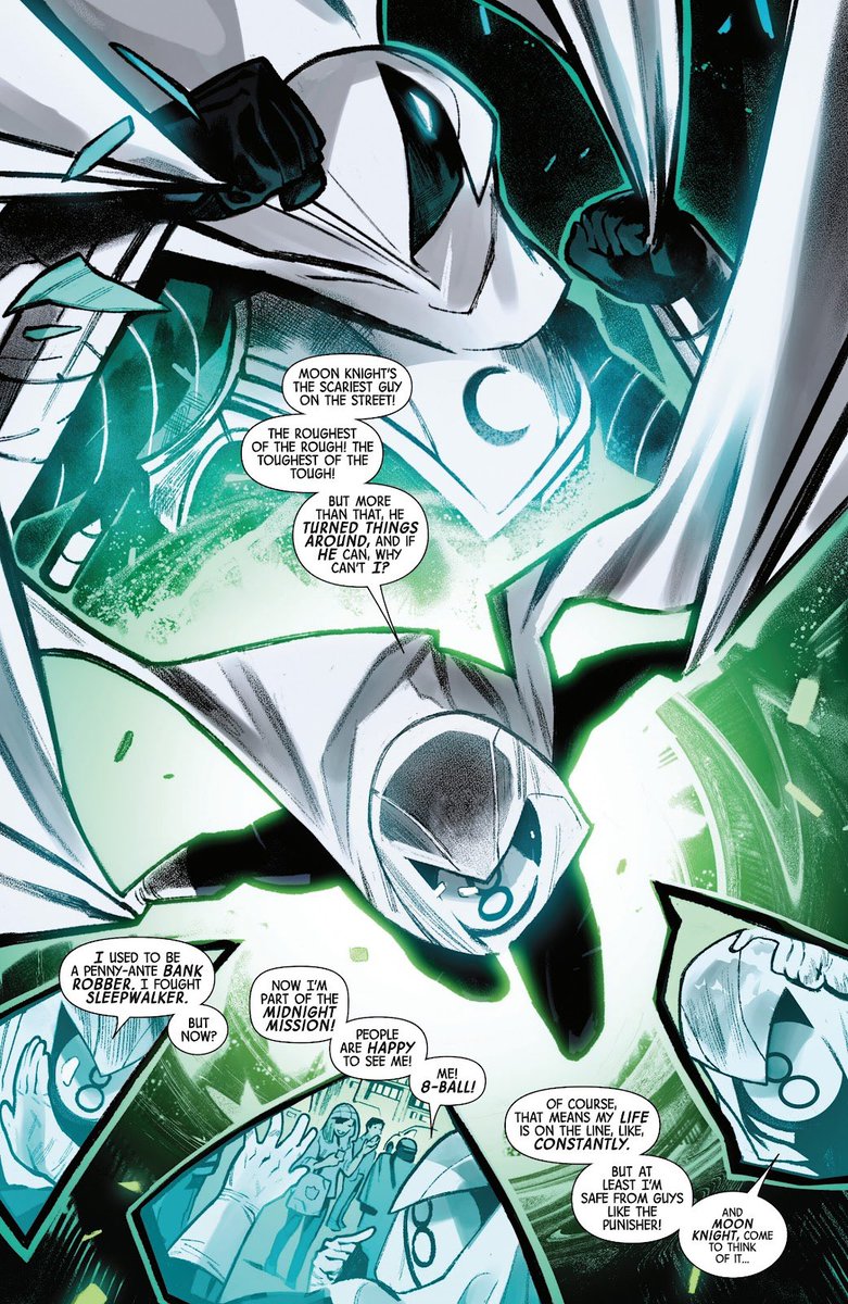 8-Ball, the caped crusader